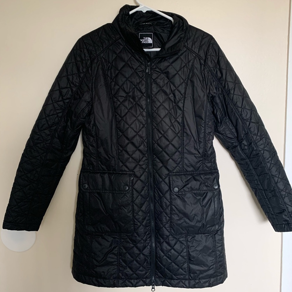 North Face Woman’s Long Black Coat